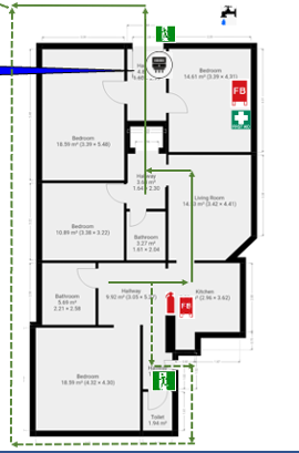 Beautiful home, close to everything - Fairfield — Floorplan 1