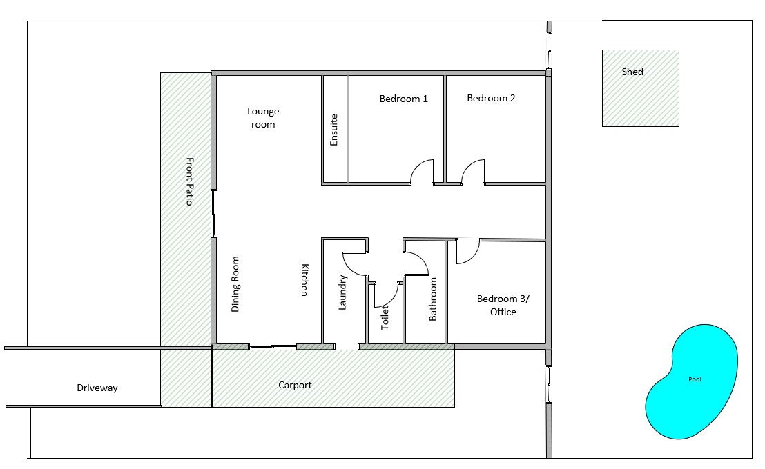Darwin SIL one room available enquire now! — Floorplan 1
