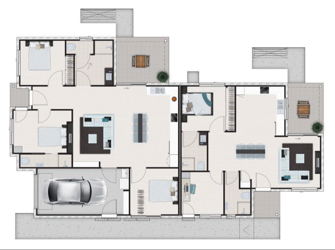 Moreton Bay Region 1 SDA Room (Robust or Improved Liveability) + OOA — Floorplan 1