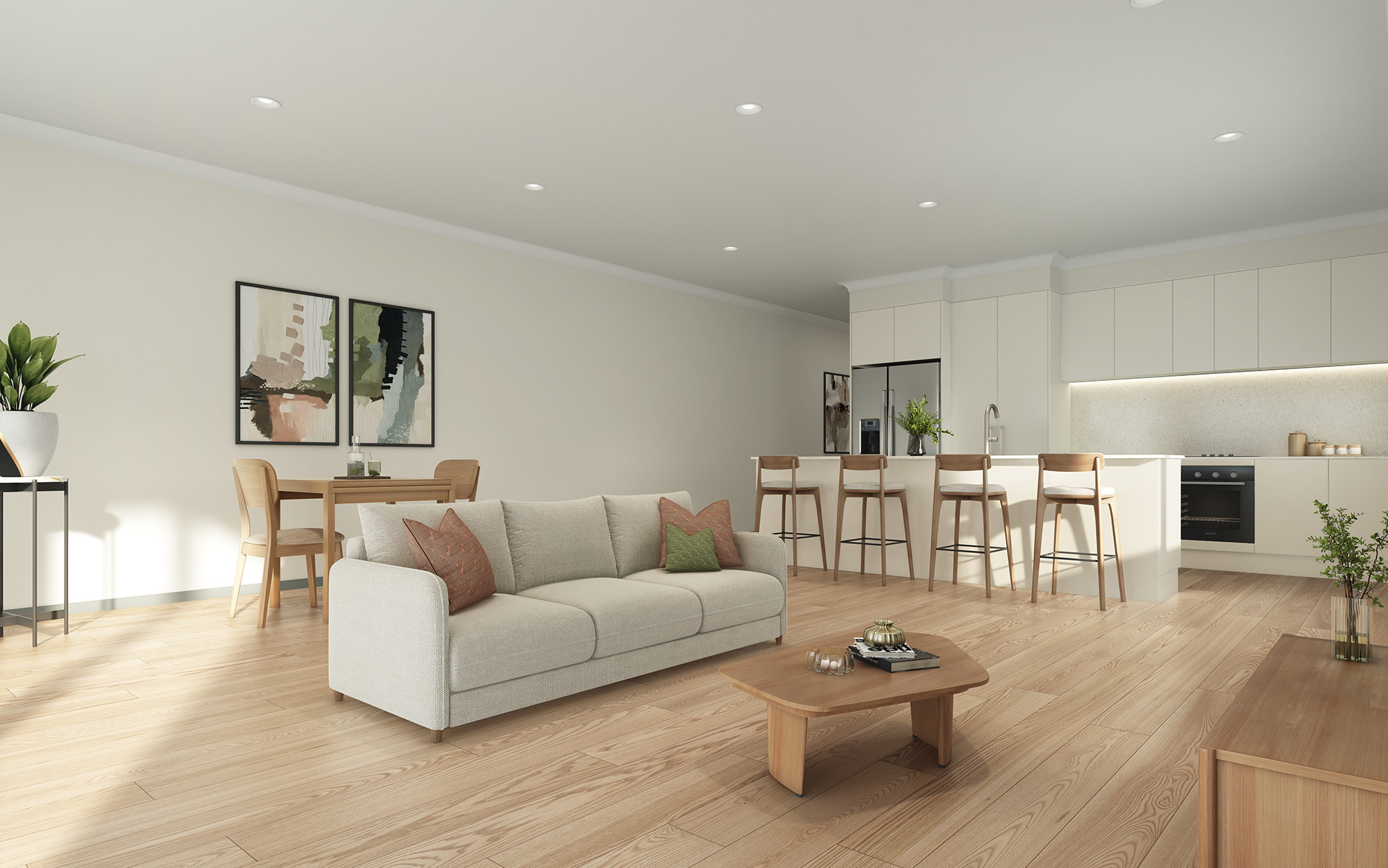 Prime Reservoir Living Near Summerhill 2 Bed/2 Bath (+OOA) HPS — Home image 3