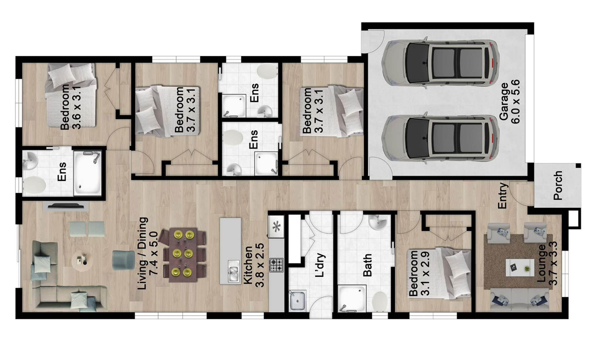 Fangorn Street, Clyde, VIC, 3978 — Floorplan 2
