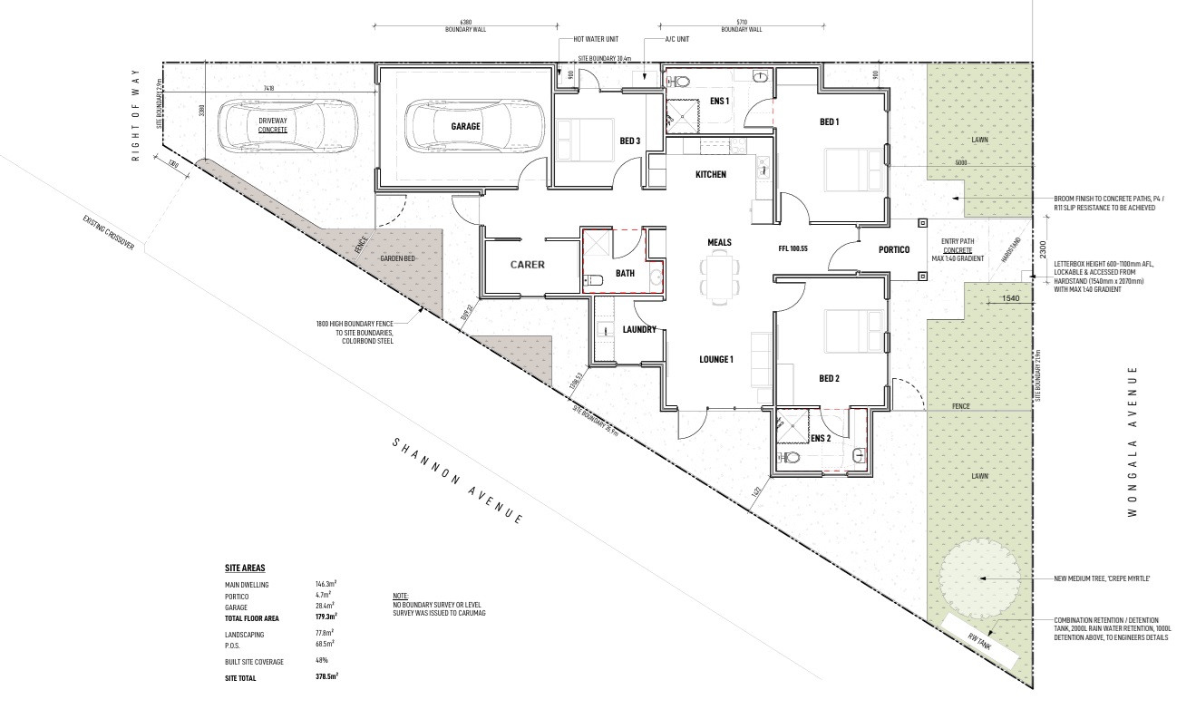 Dream Location at Glenelg North — Floorplan 1