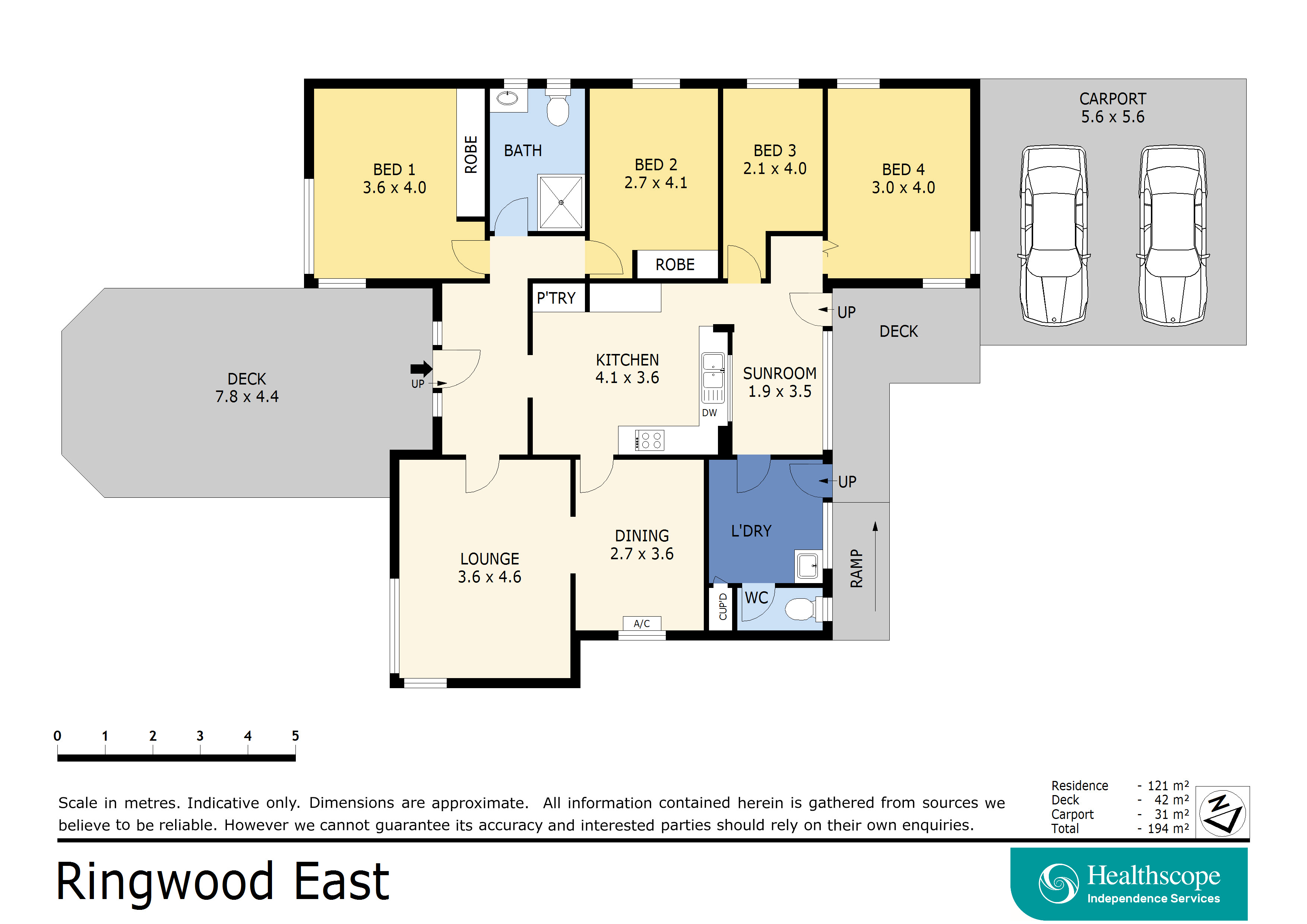Supported Independent Living in Ringwood East — Floorplan 1