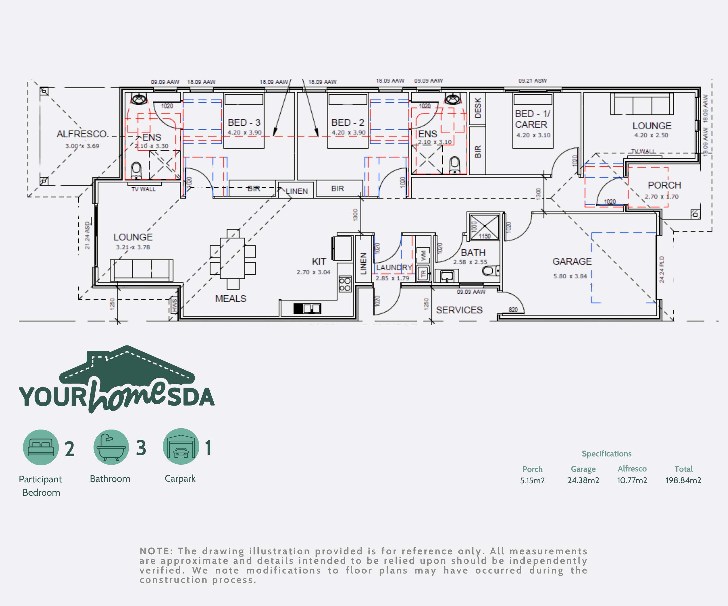 Mount Barker, SA 5251 — Floorplan 1