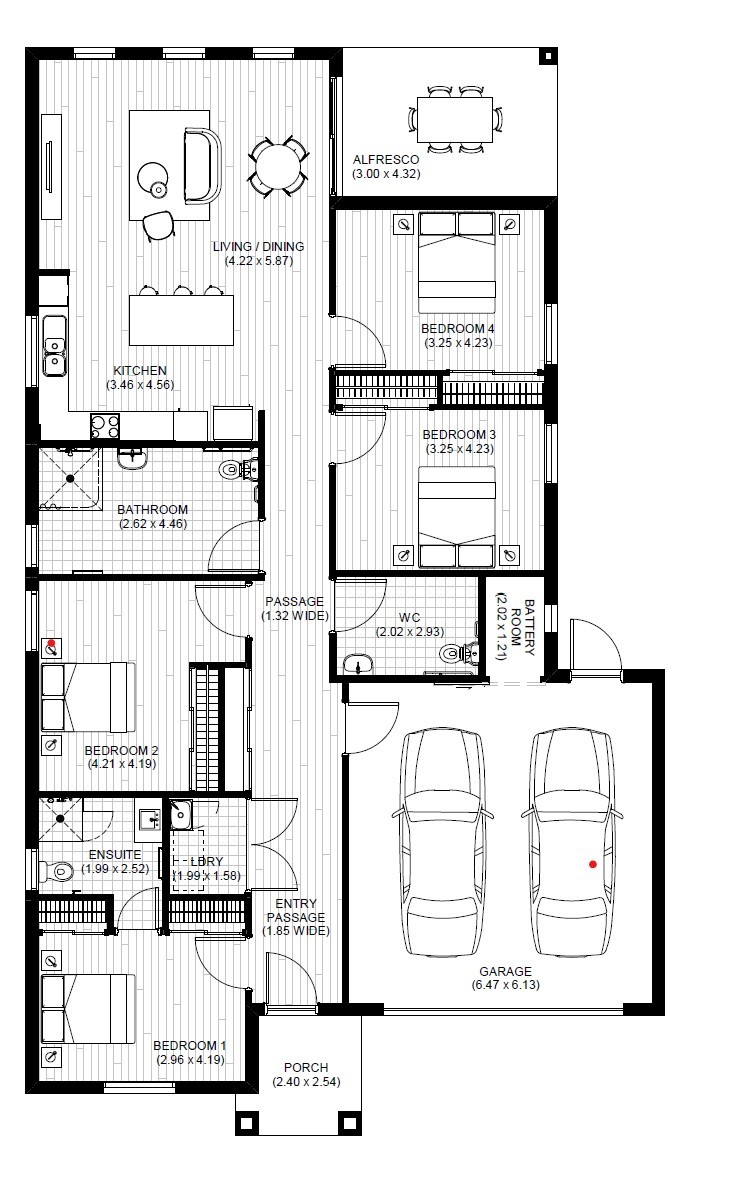 Serenity House: Join Our Inclusive Haven with One Room Available! — Floorplan 1
