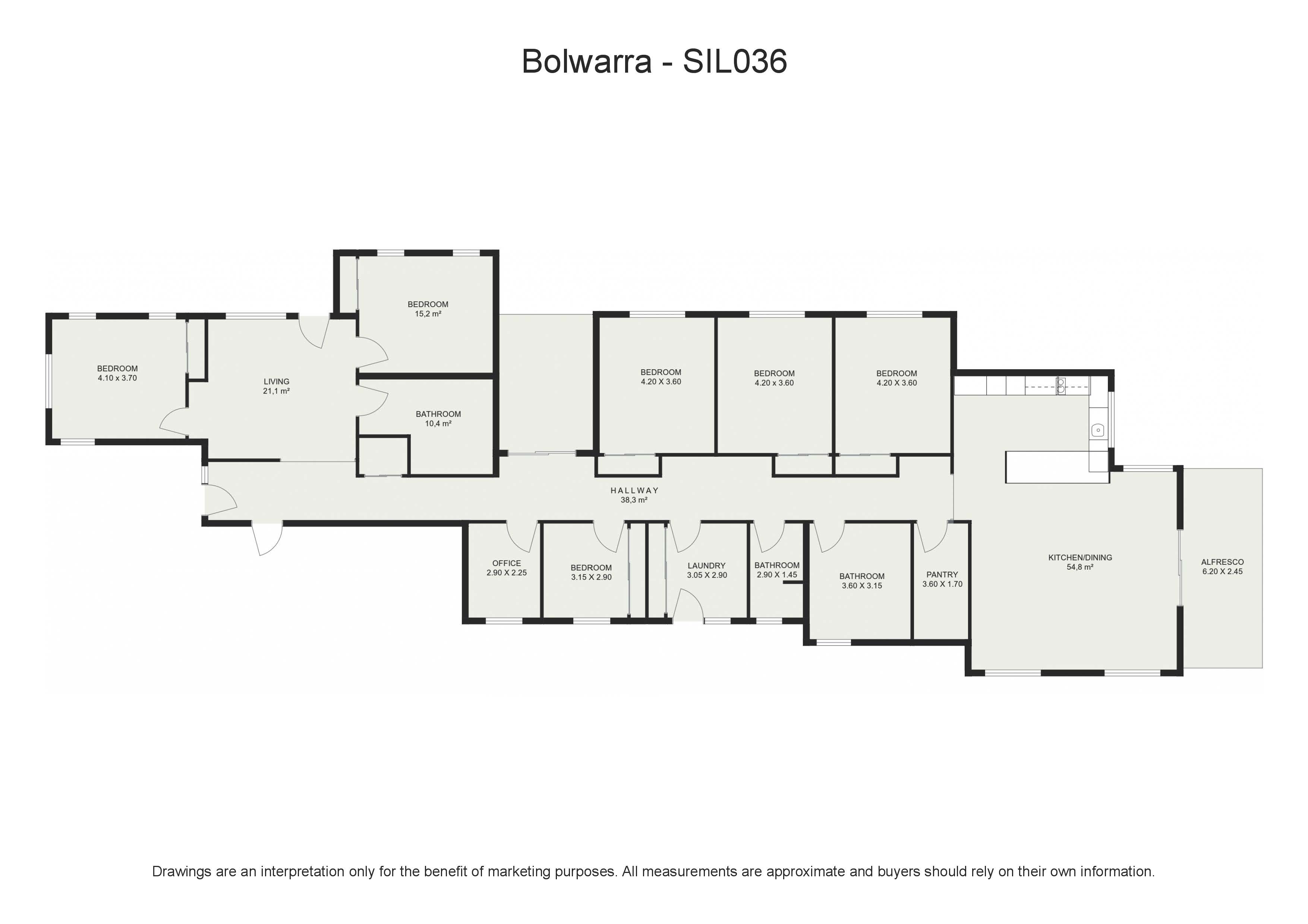 Bolwarra Heights, Hunter — Floorplan 1