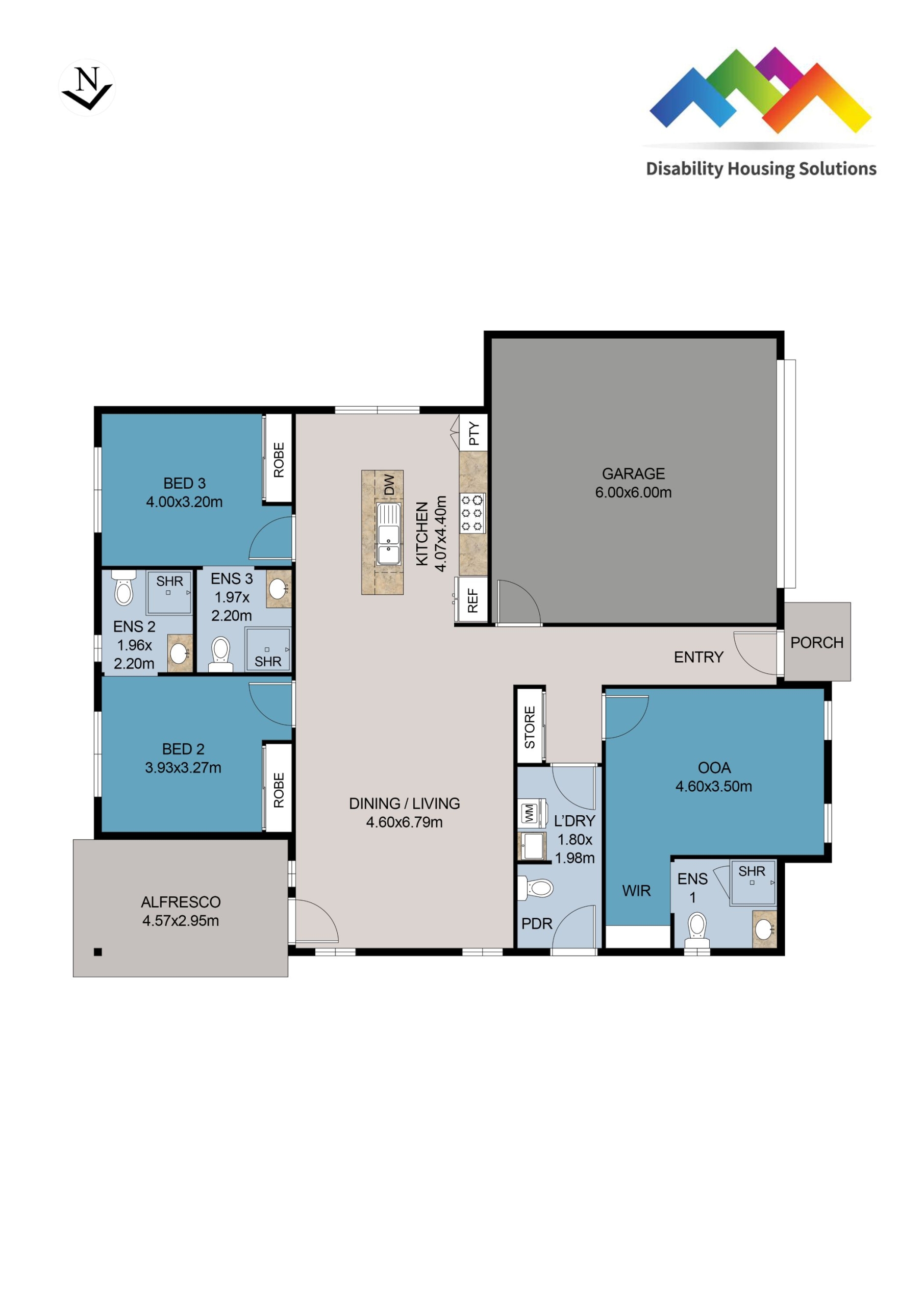 PLAINLAND CROSSING, LOCKYER VALLEY QLD – IMPROVED LIVEABILITY HOUSE — Floorplan 1