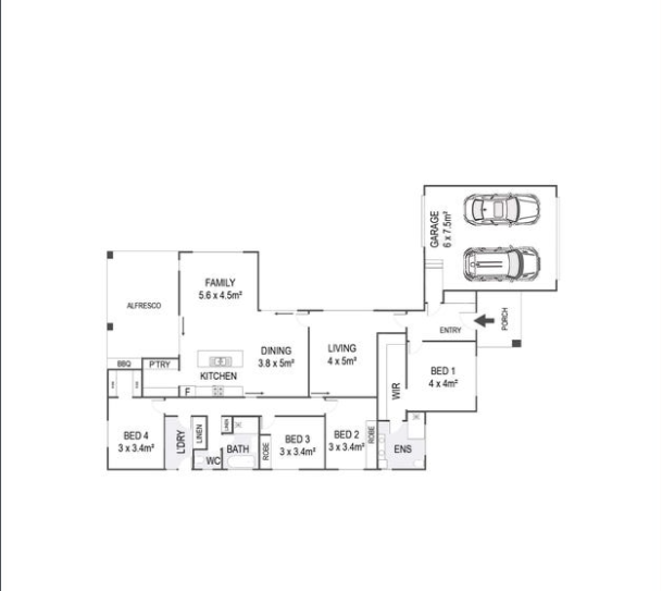 Accessible SIL home- Scullin — Floorplan 1