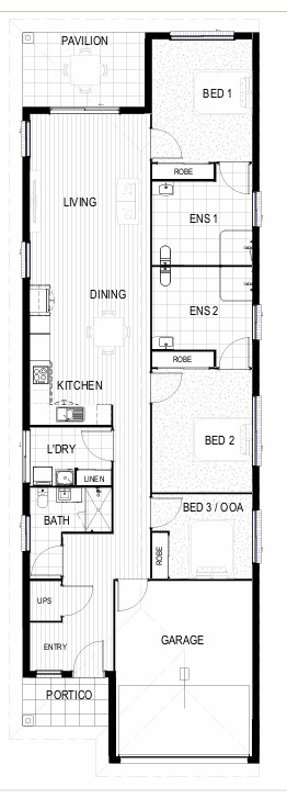Purpose-Built High Physical Support Living in Cleveland — Floorplan 1