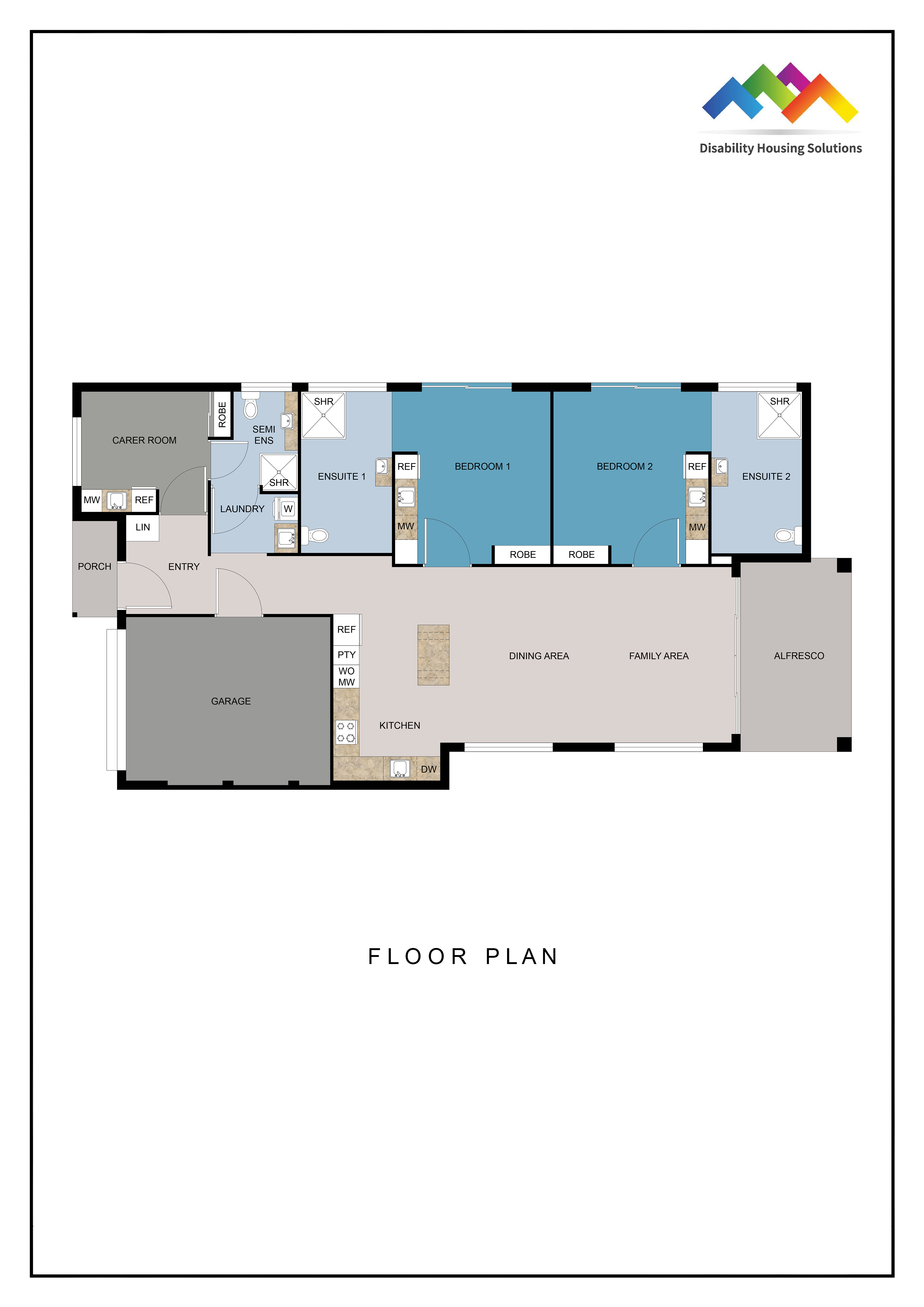 YANGEBUP WA – HPS HOME | CO-TENANT OPPORTUNITY — Floorplan 1