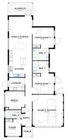 Coming Soon: Exceptional 2 Resident + OOA SDA Home in Forrestdale, WA — Floorplan 1