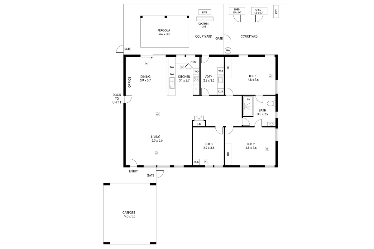Park Holme — Floorplan 1