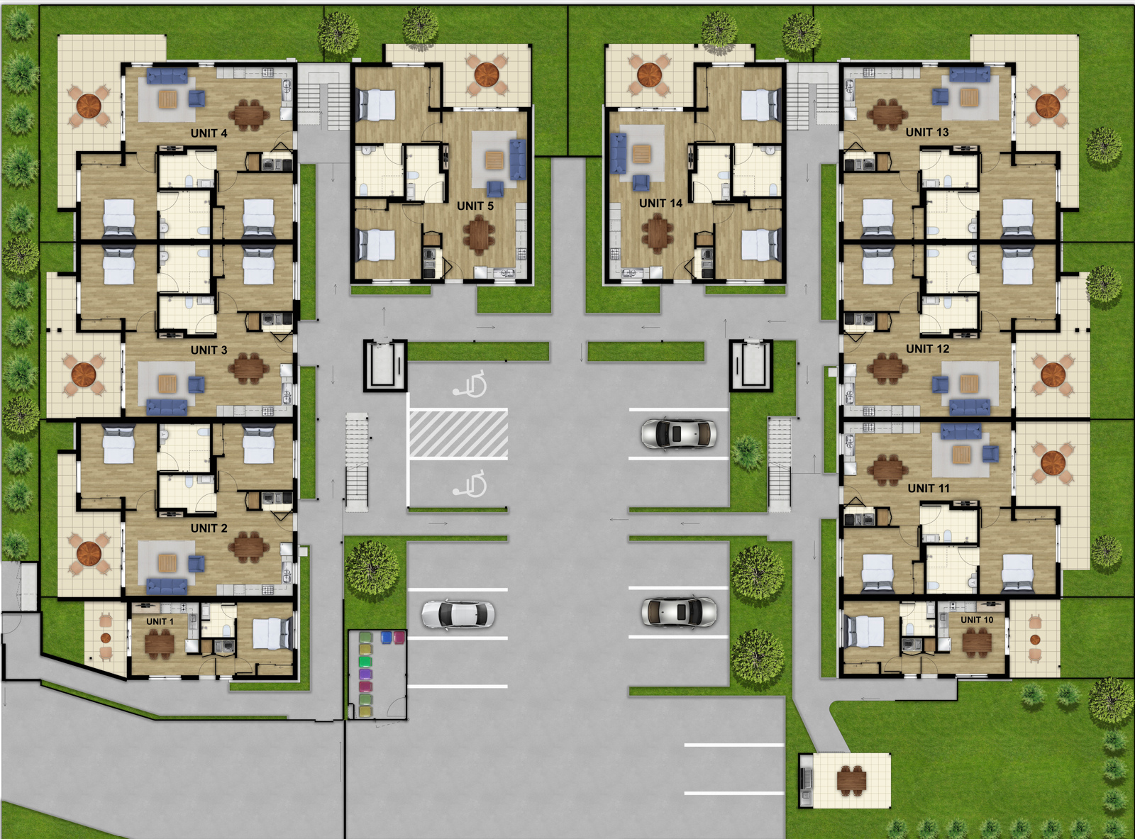 Single Tenancy - HPS Apartments in East Ipswich READY NOW — Floorplan 1