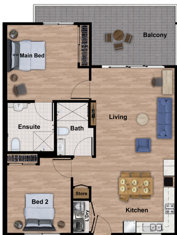 Single Tenancy - HPS Apartments in East Ipswich READY NOW — Home image 6