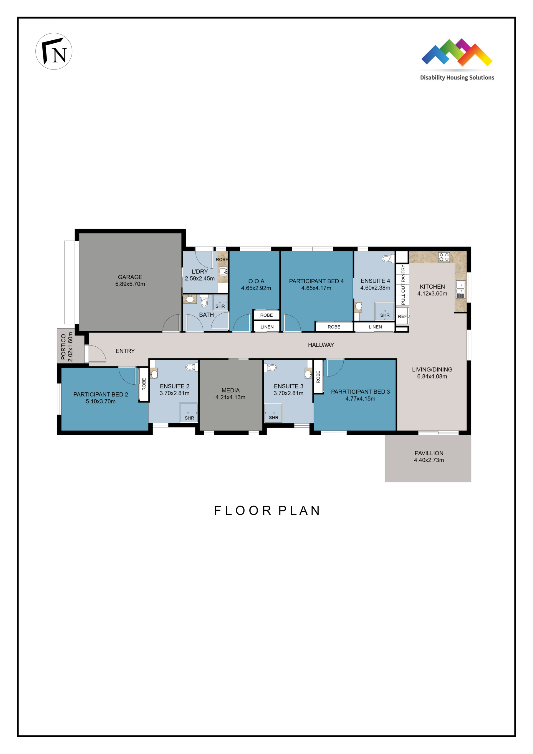 VICTORIA POINT QLD – HPS HOME — Floorplan 1