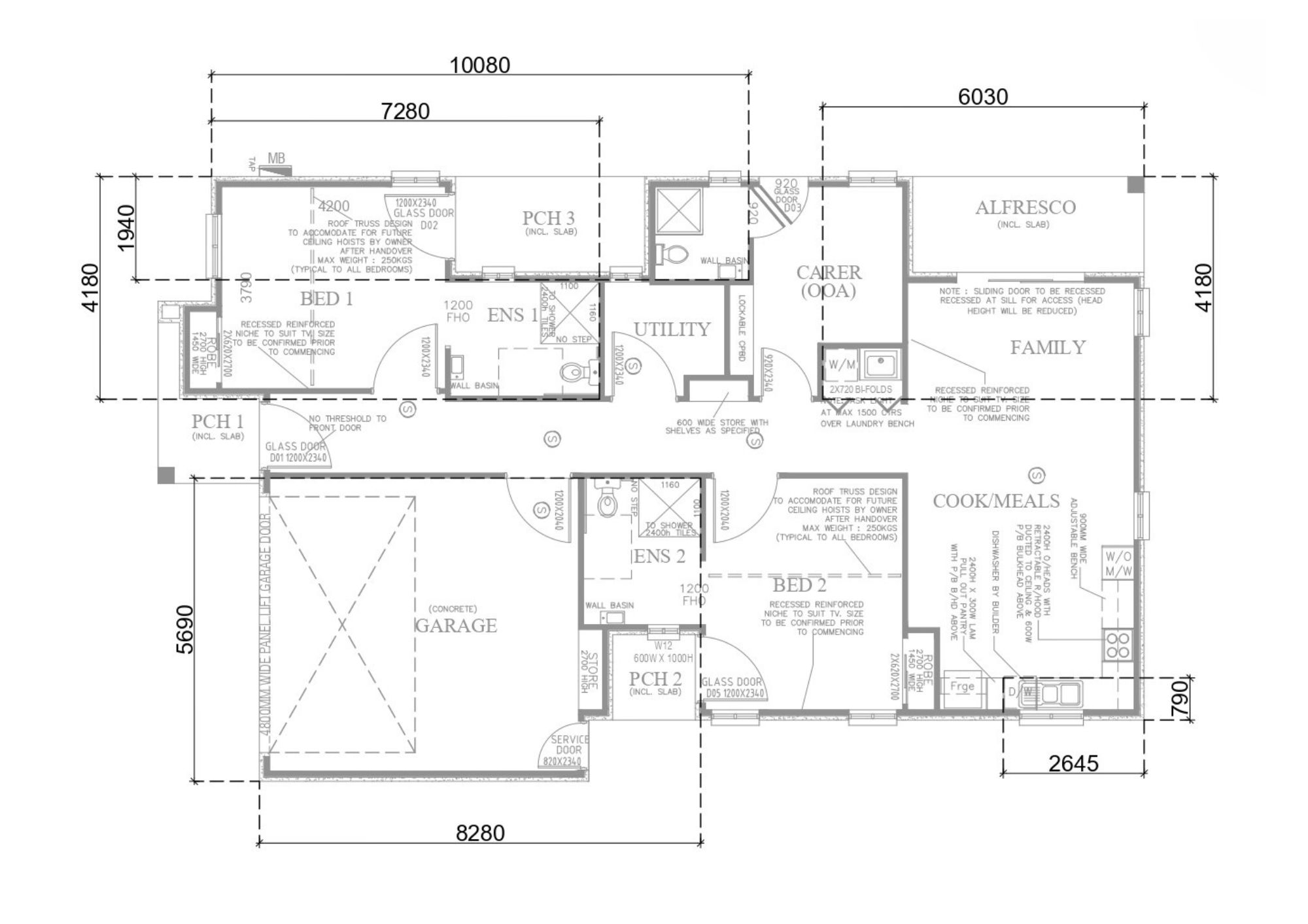 Robust 3-Bedroom Home in Beveridge VIC — Floorplan 2