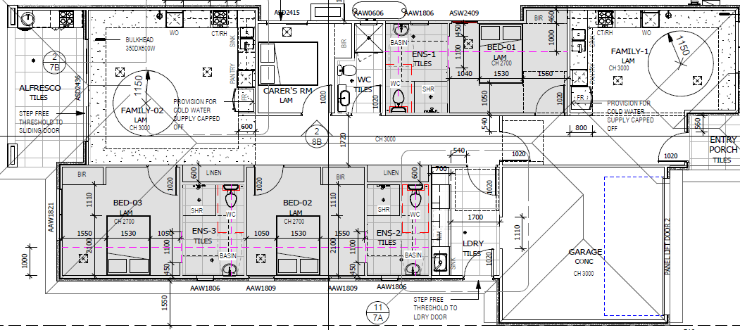 Riverlea - Live Alone Wing with separate Kitchen, Living and Bedroom. — Floorplan 1