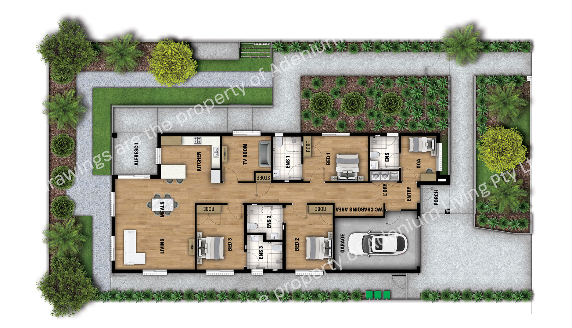 Modern and Accessible SDA Housing in Seaton — Floorplan 1