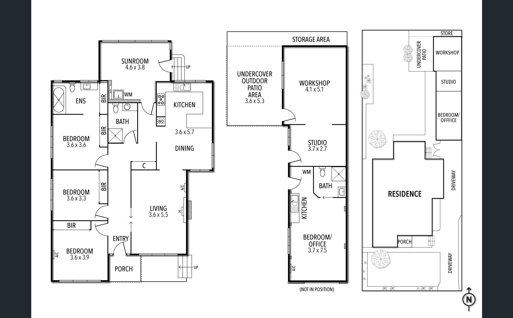 Unique character home in Ardeer central to public transport — Floorplan 1