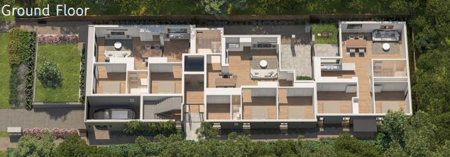 Tranquil Hill SDA units and townhome — Floorplan 1