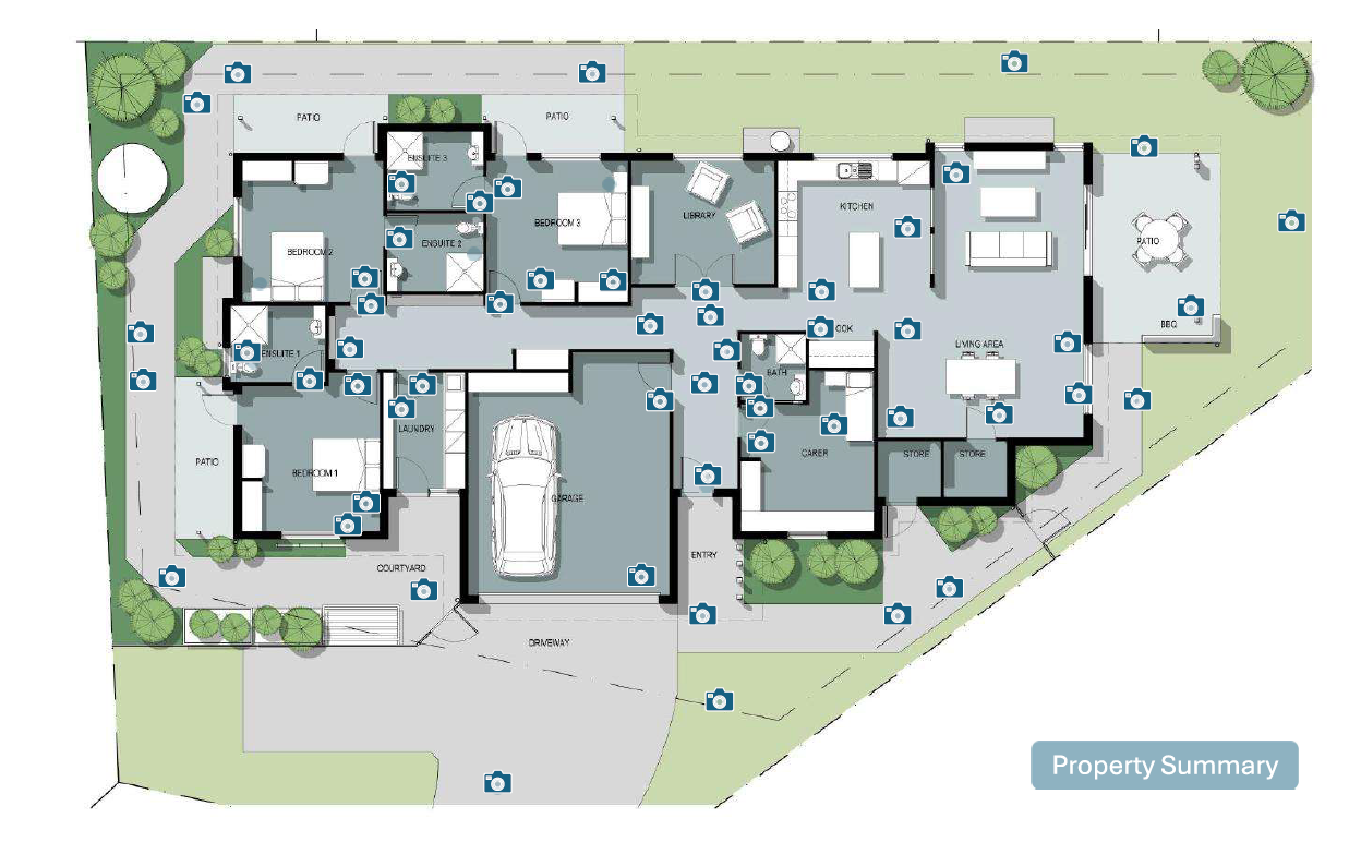 Modern Single Level Supported Accommodation in Crows Nest — Floorplan 1