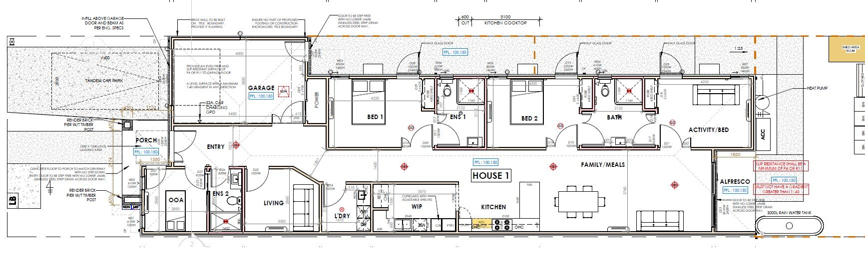 FNC-2 HPS / Bariatric Participants + OOA + 2 Living + 3 Toilets/ Showers- Frankston North — Home image 2