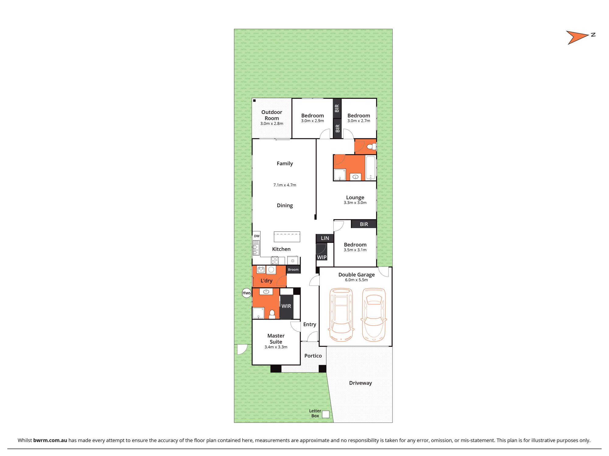 All Female SIL House in Armstrong Creek — Floorplan 1