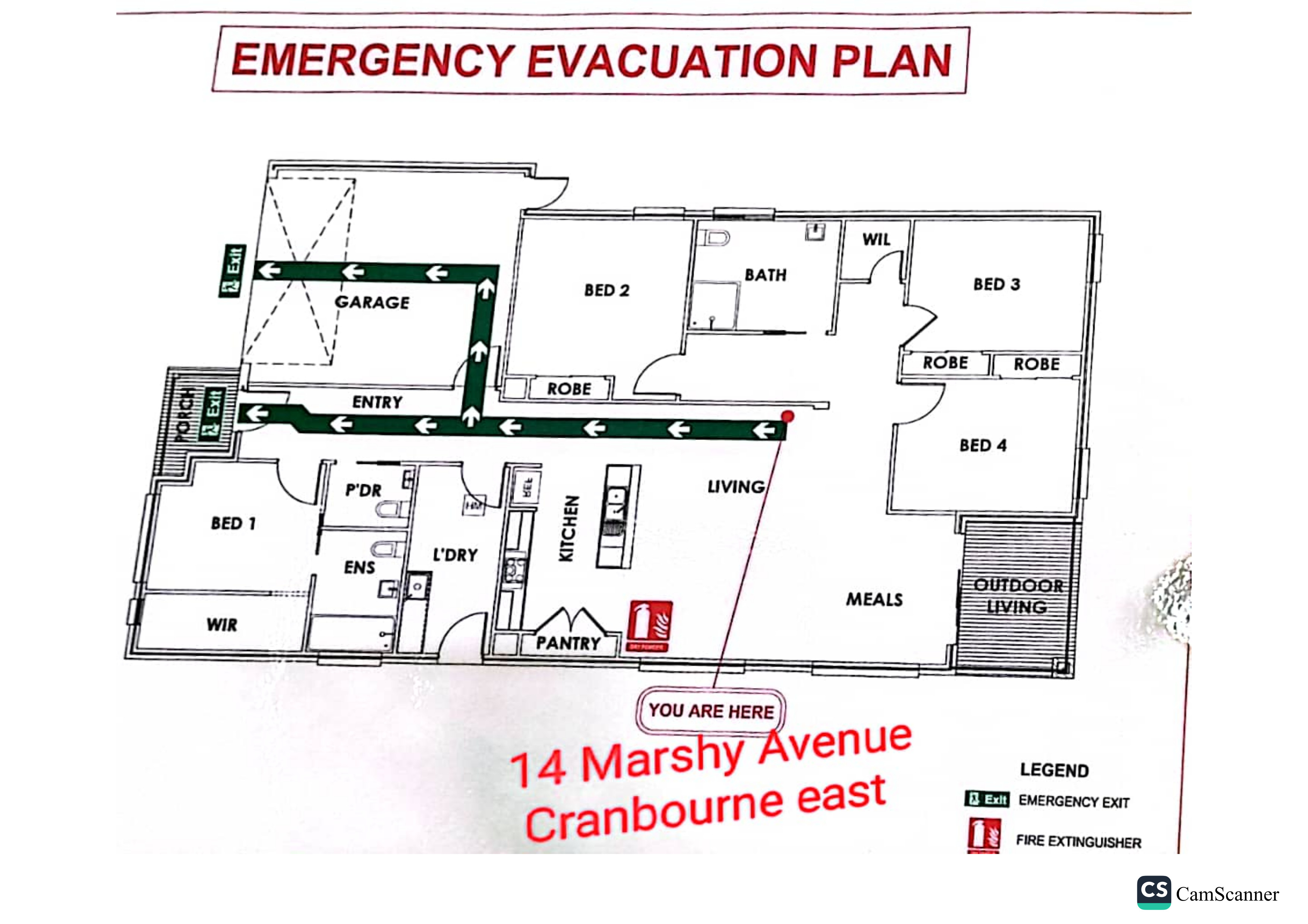 Cranbourne East, VIC — Floorplan 1