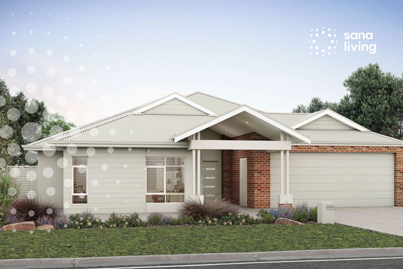 Designed for Harmony in this 3-bedroom SDA home for sharing. — Floorplan 1