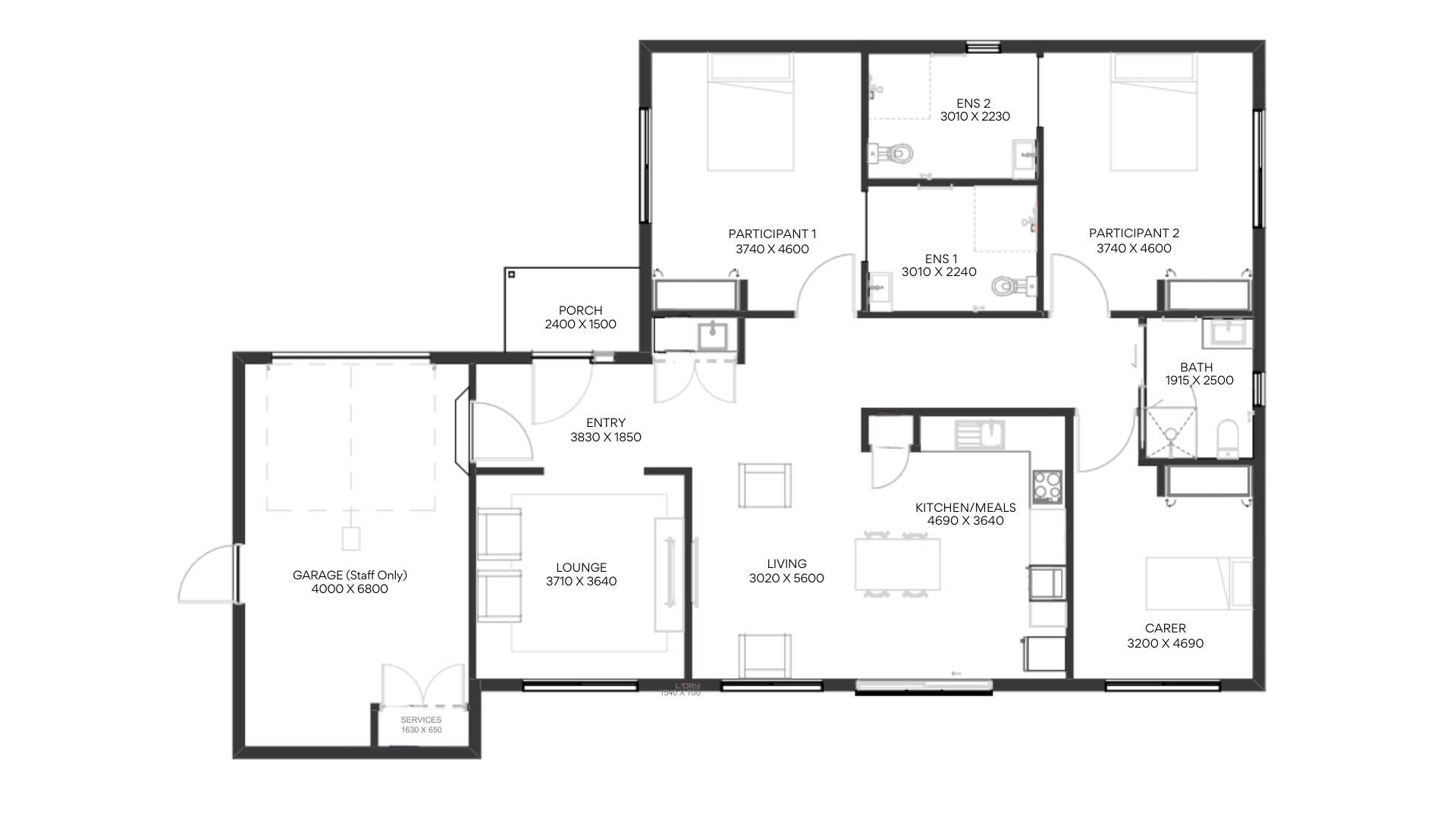 Light-filled 2-Bed SDA Home in Croydon South — Home image 5