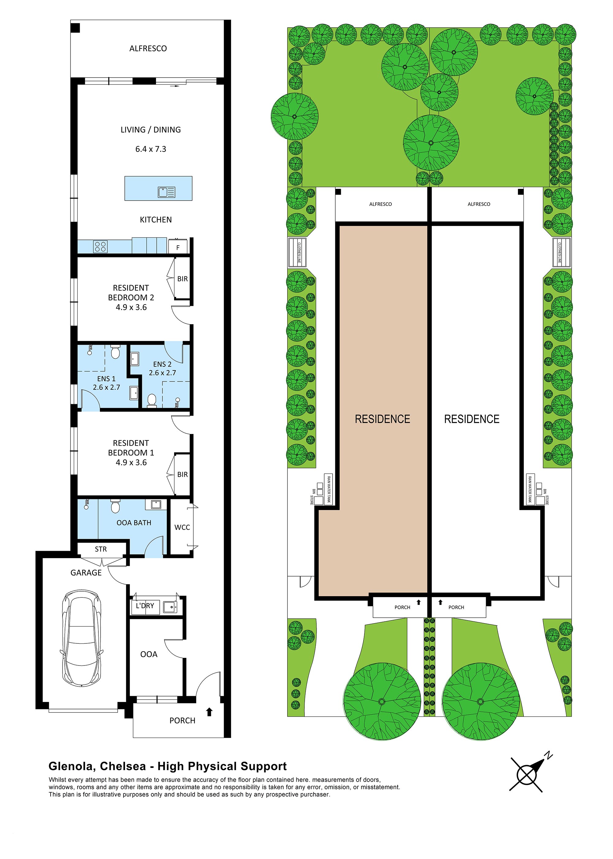 2 Bed/2 Bath(+OOA) High Physical Support House just minutes from Chelsea beach! — Home image 13