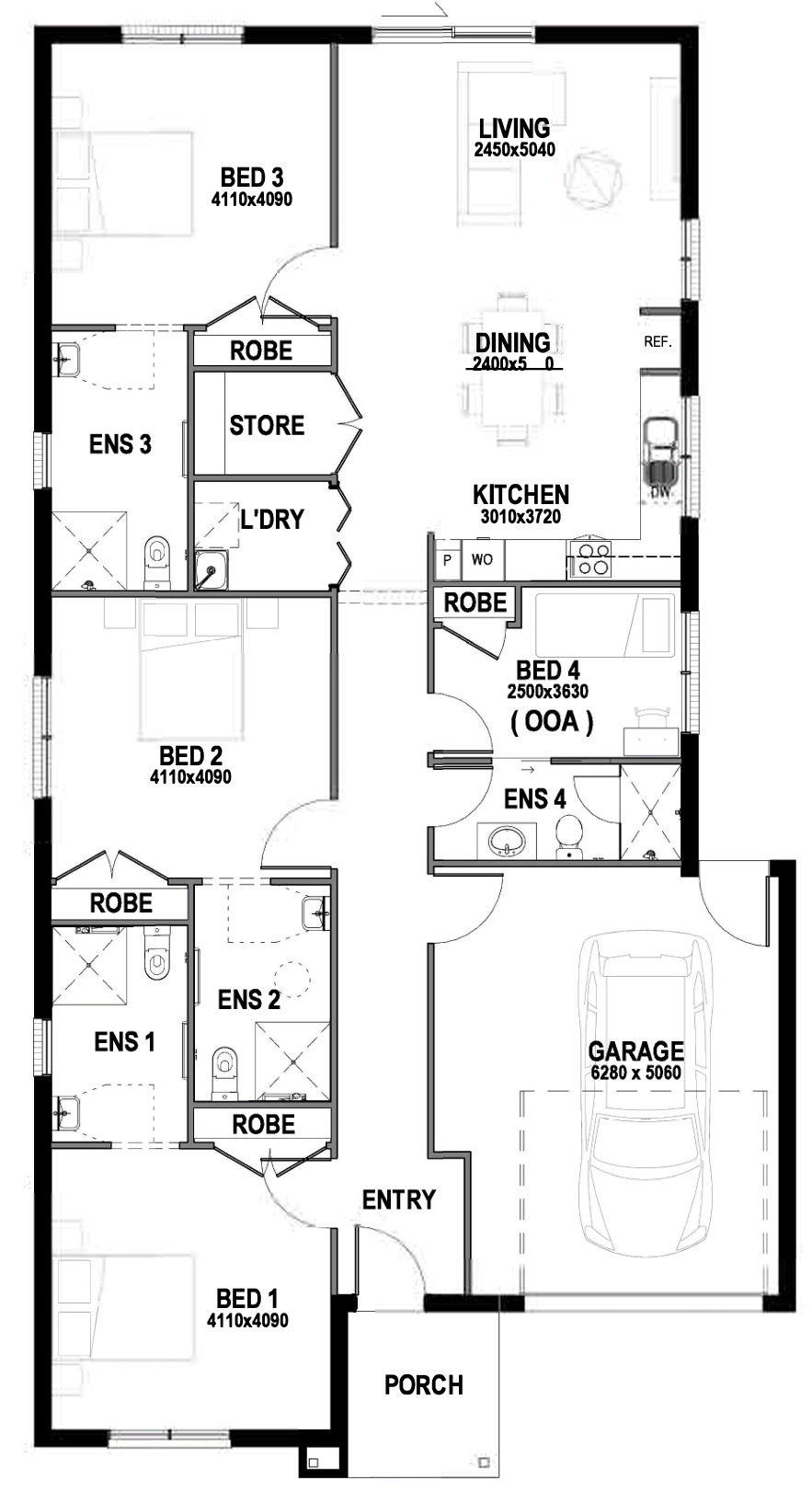 Sparrowhawk Ave, Lara, VIC 3212 — Floorplan 1