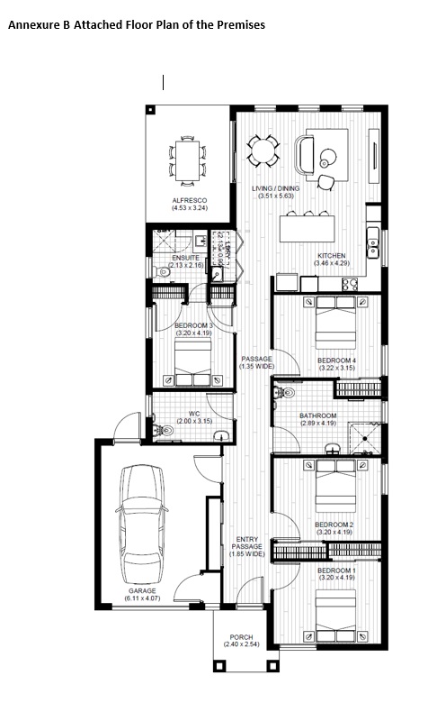Brand New NDIS Share House – Community Living with 2 Friendly Tenants! — Floorplan 1