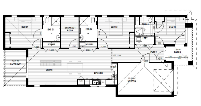 Meridie Way, Darley VIC 3340 — Floorplan 1