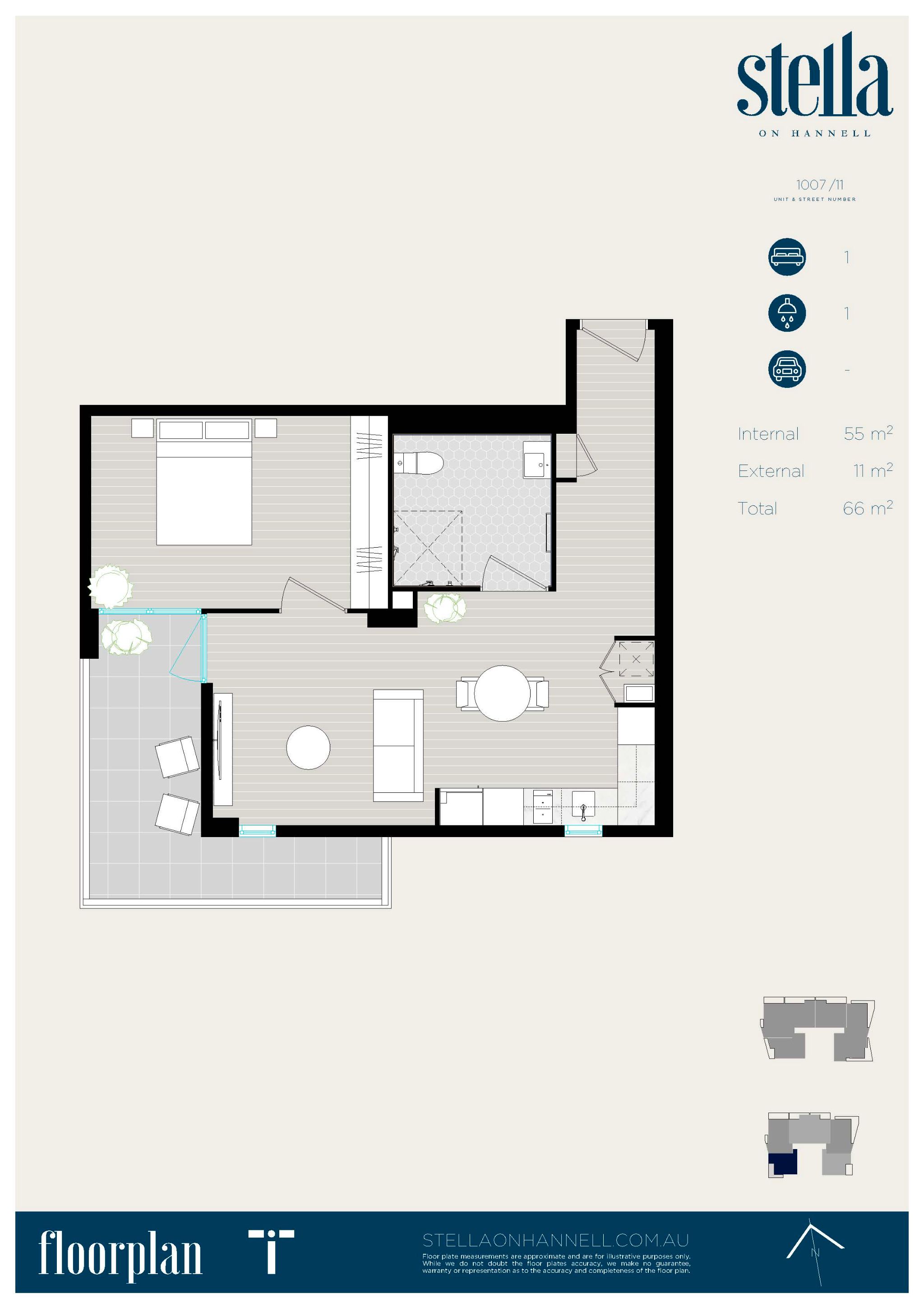 Stella on Hannell - 3 x 1 Bedroom HPS/FA/IL Apartments — Home image 2