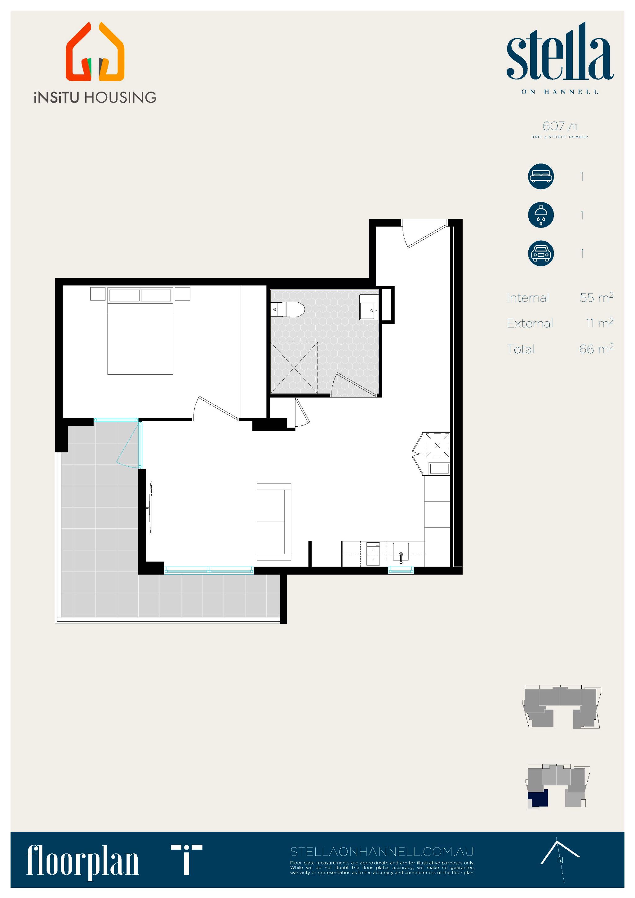 Stella on Hannell - 3 x 1 Bedroom HPS/FA/IL Apartments — Home image 4