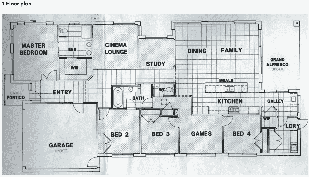 Beautiful and Accessible SIL Home in Chirnside Park — Floorplan 1