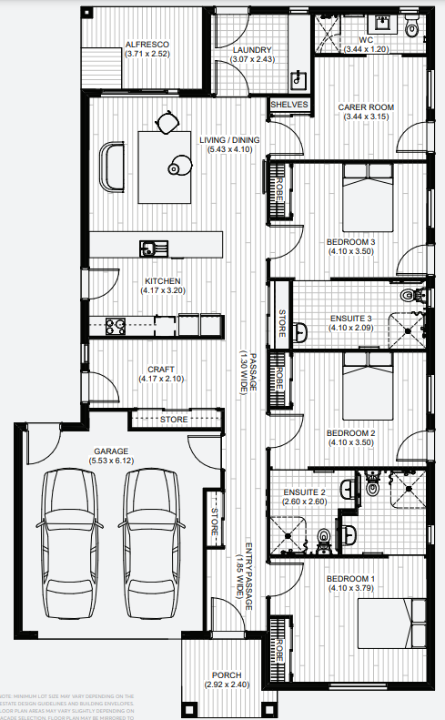 Cranbourne East — Floorplan 1