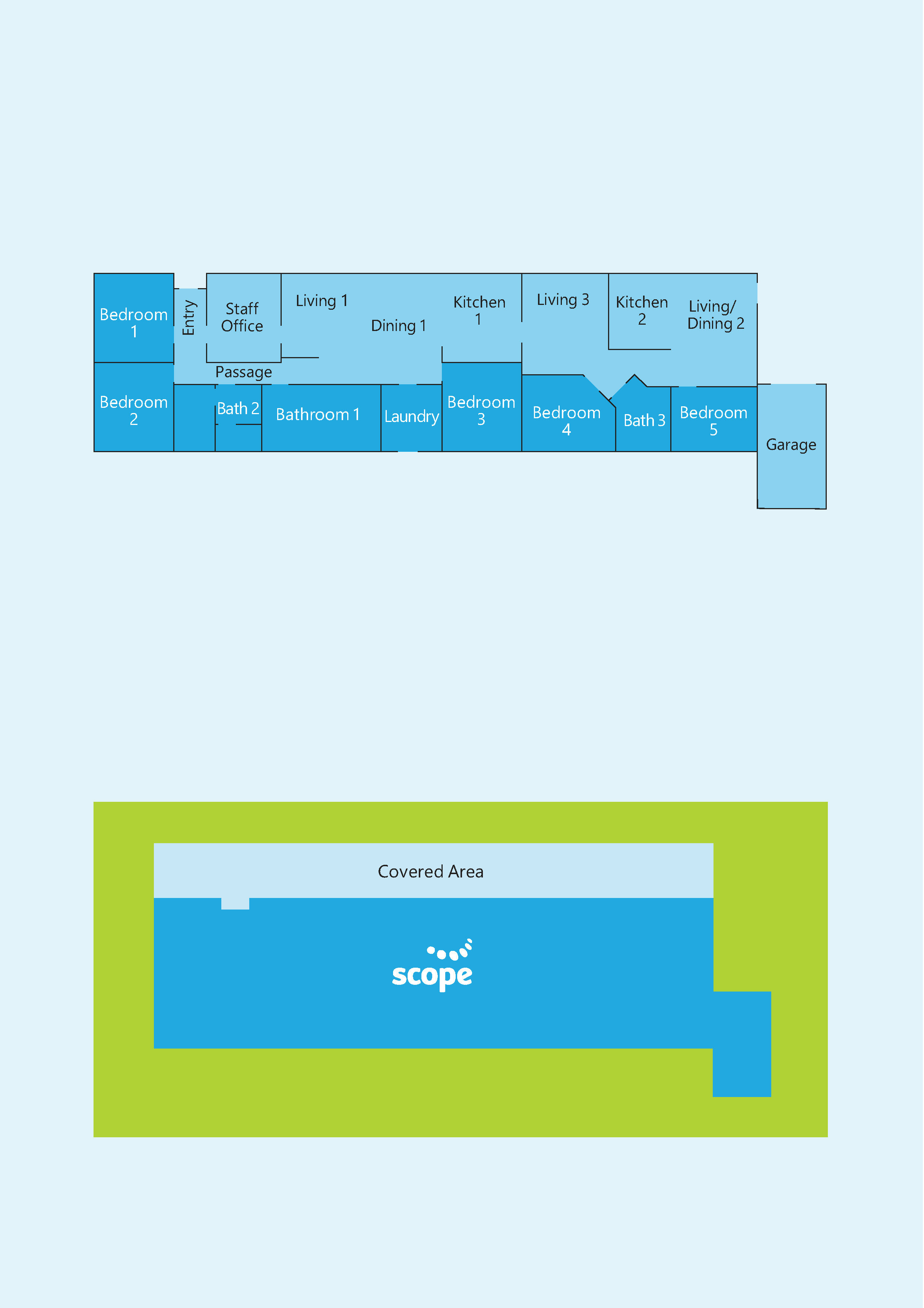Bayside living in Frankston — Floorplan 1