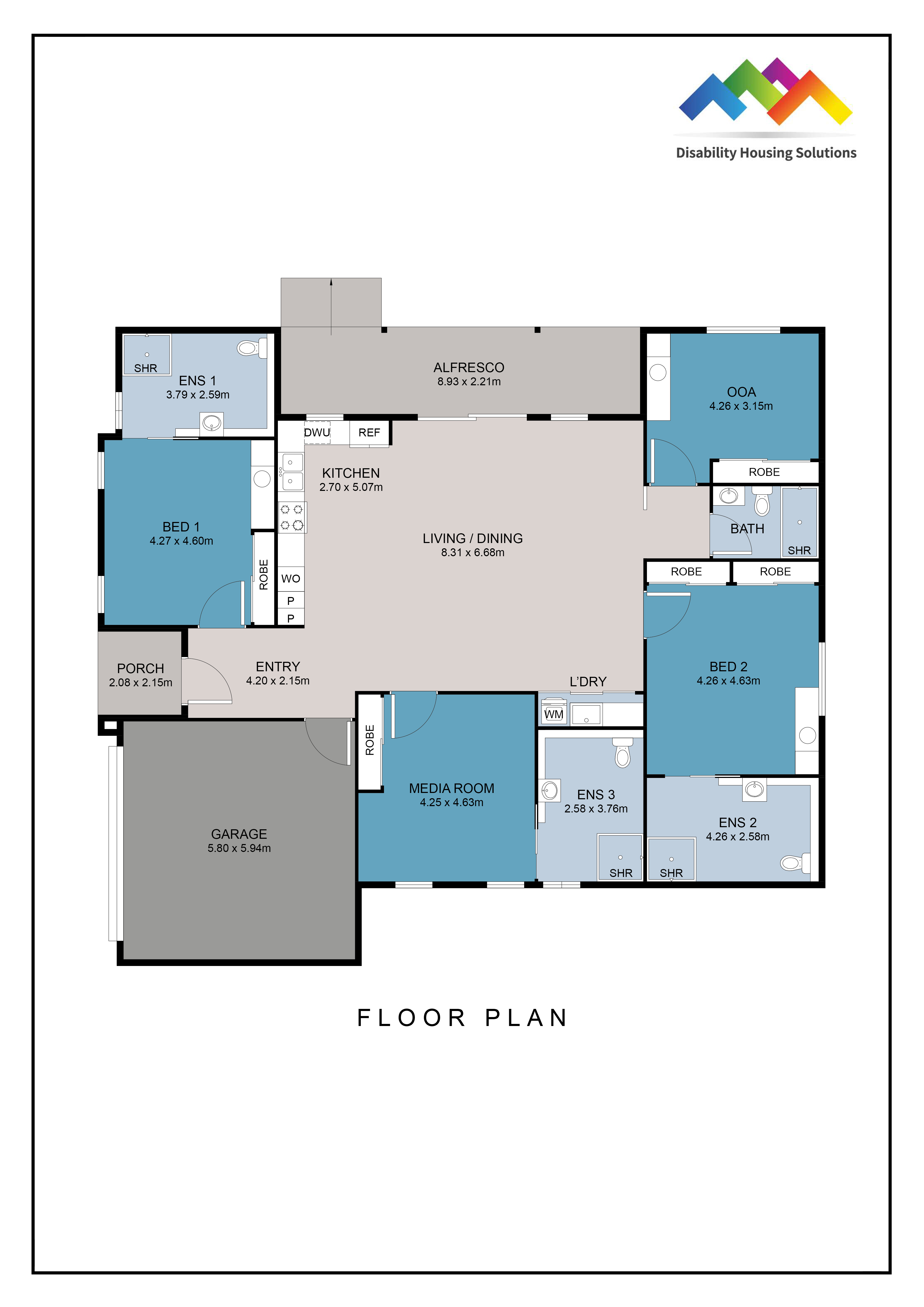 BELLBIRD PARK QLD – HPS HOME — Floorplan 1