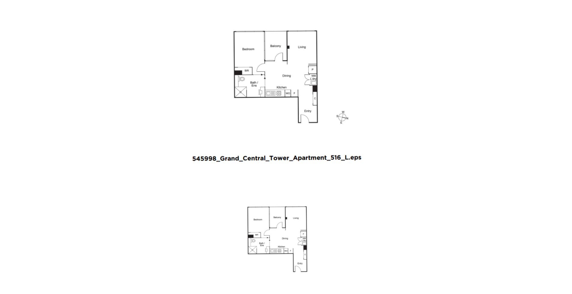 Grand Central Towers, Woden ACT - SDA - High Physical Support — Floorplan 1