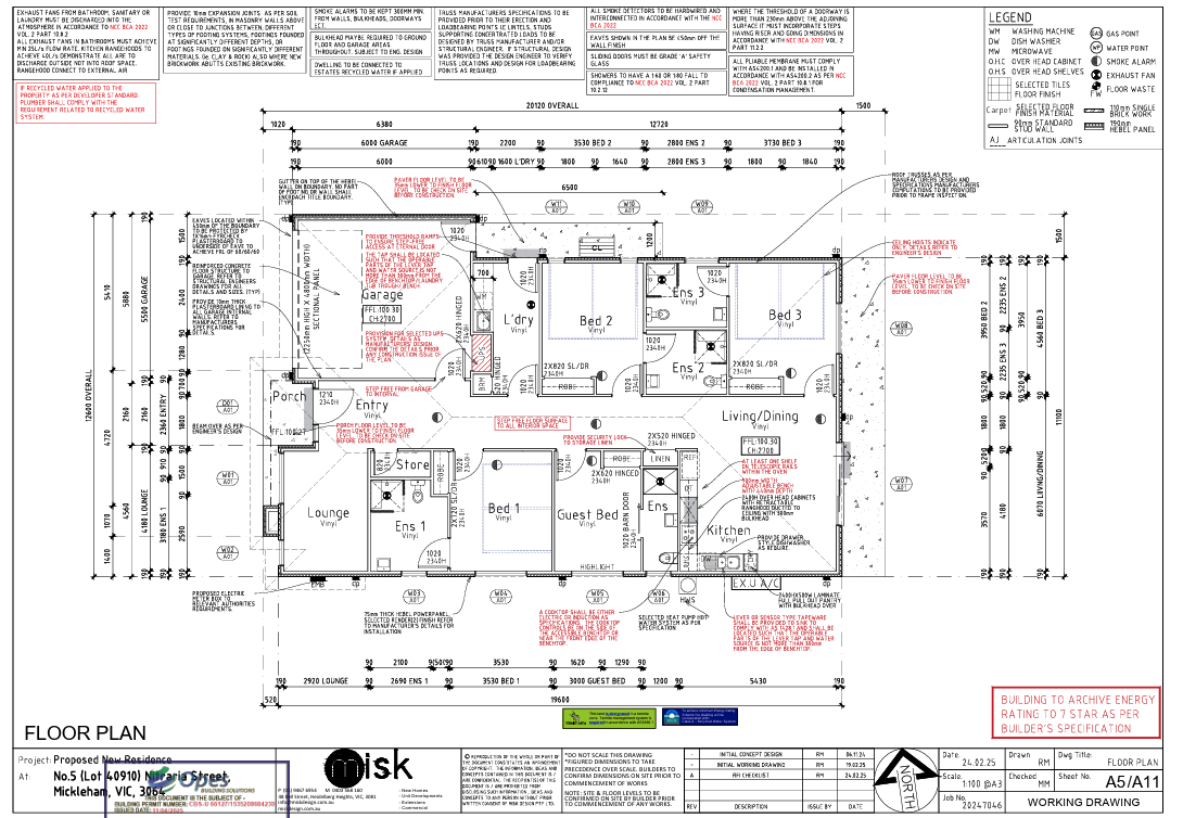 Brand-New HPS 3+1 Living – Accessible, Spacious & Convenient in Craigieburn — Floorplan 1