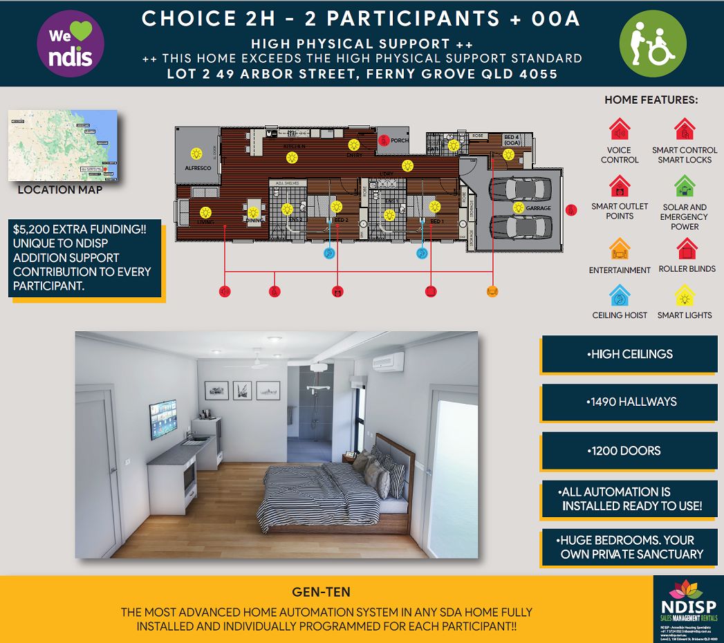 Spacious Bedroom with Ensuite - New Property (Choice 2H - 2 Participants + OOA) — Home image 2
