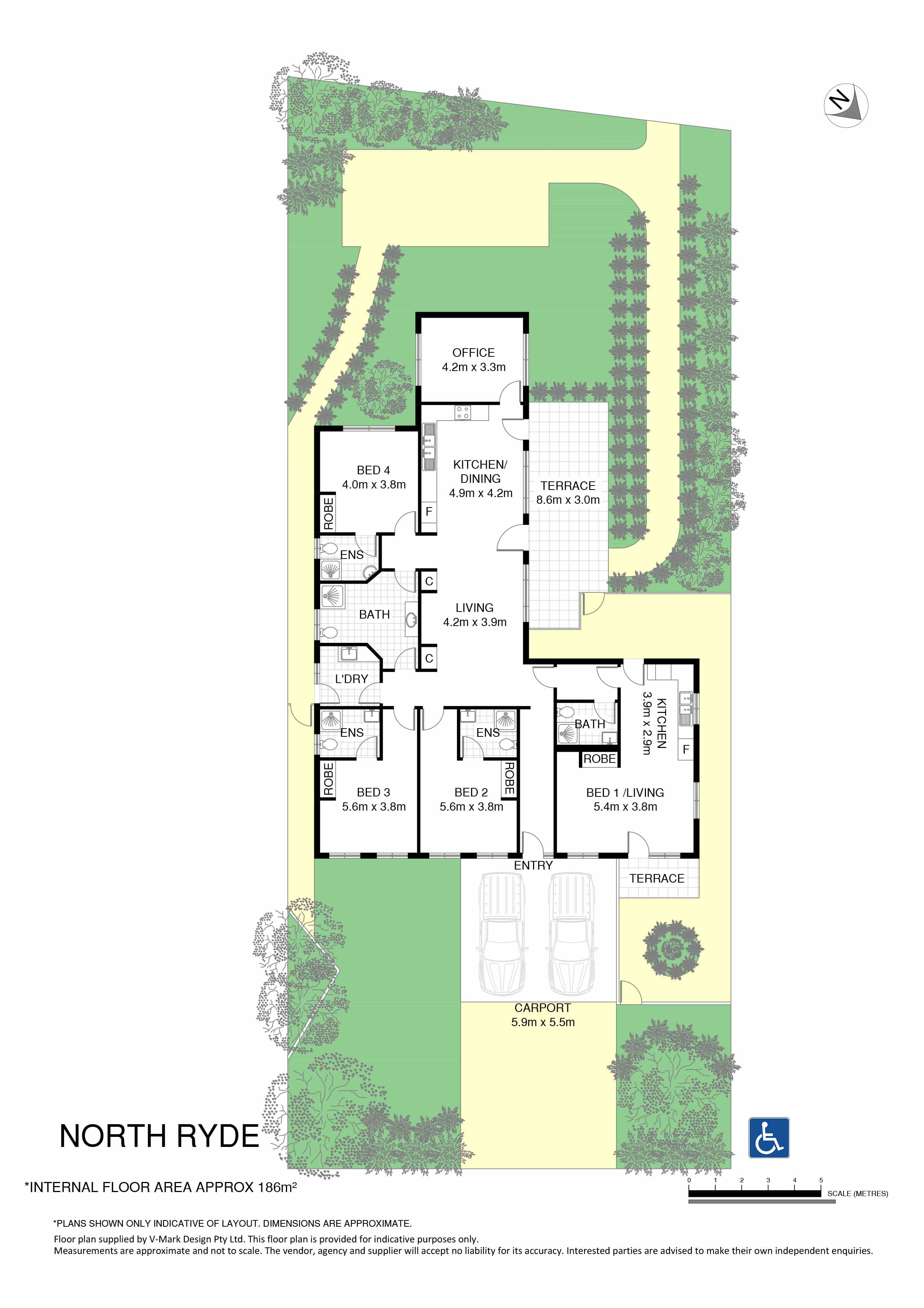 North Ryde, NSW 2113 — Floorplan 1