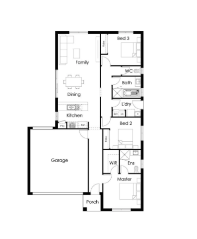 Discover Comfort & Support in Bonshaw — Floorplan 1