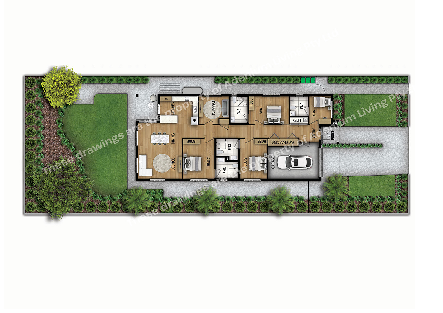 High Physical Support Housing in Elizabeth for Independent Living — Floorplan 1
