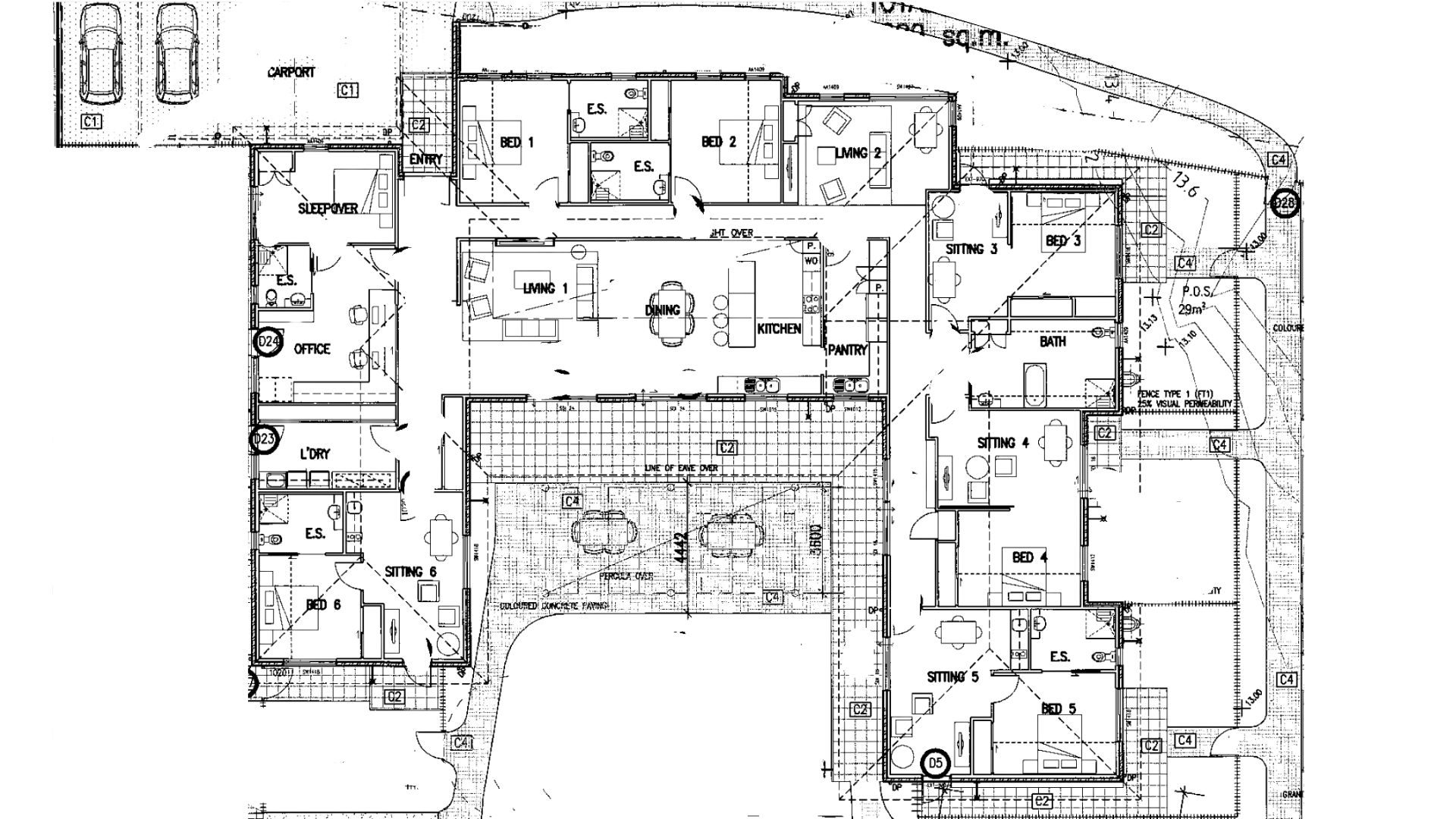 Privacy and independence in Frankston North property — Floorplan 1