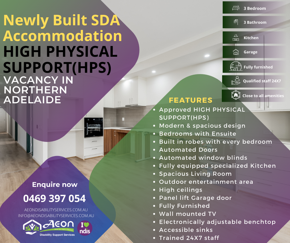 Newly built High Physical Support SDA Home — Home image 3