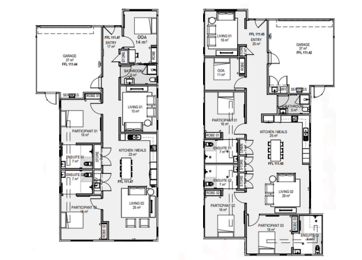 Stylish, Automated HPS Homes in Boronia — Floorplan 1