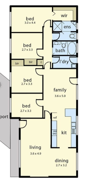 Shared Supported Living In Beautiful Philip Island — Floorplan 1